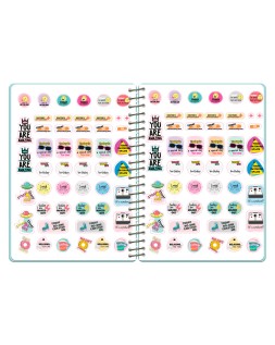 Agenda escolar liderpapel 26-27 espiral oriental dia pagina a6+ bilingue 80g papel fsc mix