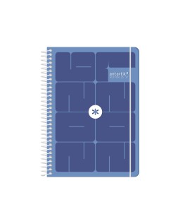 Agenda escolar antartik 26-27 espiral essentials diseños surtidos bilingüe 80g papel fsc