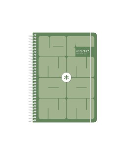 Agenda escolar antartik 26-27 espiral essentials diseños surtidos bilingüe 80g papel fsc