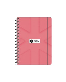 Agenda escolar antartik 26-27 espiral pack and go diseños surtidos bilingüe 80g papel fsc