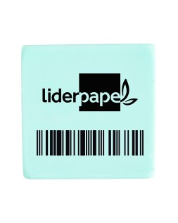 Goma de borrar liderpapel tipo miga de pan para lapiz cuadrada