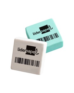 Goma de borrar liderpapel tipo miga de pan para lapiz cuadrada