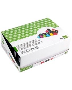Goma de borrar liderpapel triangular con sacapuntas