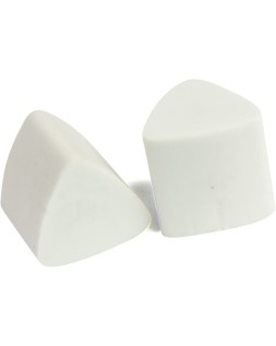 Repuesto goma de borrar liderpapel triangular para er04 blister de 2 unidades