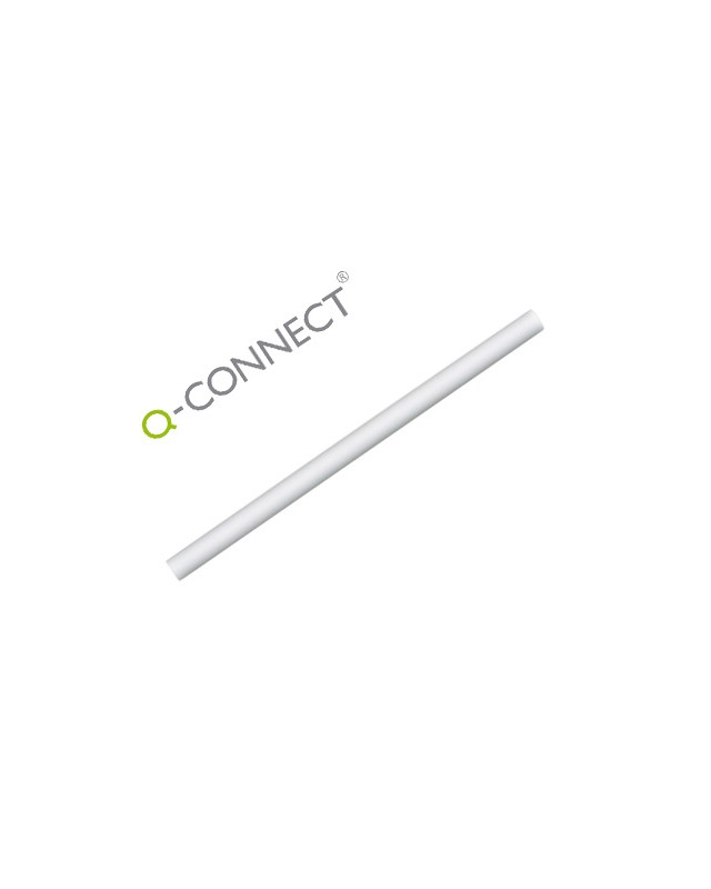 Repuesto portagomas q-connect 90x5x5 mm blanco
