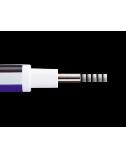 Portagomas tombow mono zero con clip goma redonda 2,3 mm diametro color azul blanco y negro