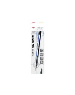 Portaminas tombow con clip mono graph profesional 0,5 mm