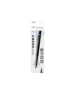 Portaminas tombow con clip mono graph profesional 0,5 mm color negro