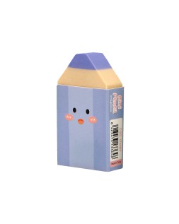 Goma de borrar imaginovo mini lapices colores surtidos