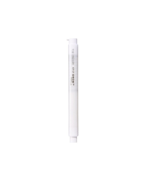 Portagomas tombow mono stick goma redonda 6,7 mm color blanco