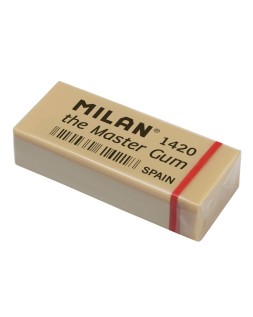 Goma de borrar milan 1420 master gum caja de 5 unidades