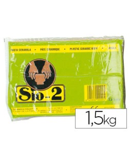 Arcilla argila sio-2 color rojo paquete de 1,5 kg