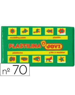 Plastilina jovi 70 verde claro unidad tamaño pequeño