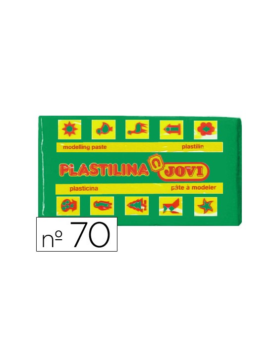 Plastilina jovi 70 verde claro unidad tamaño pequeño