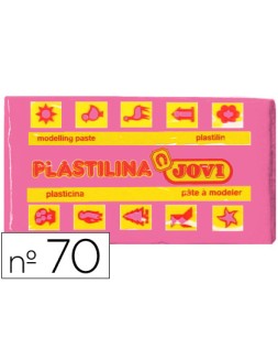 Plastilina jovi 70 rosa unidad tamaño pequeño