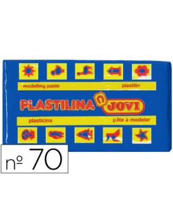 Plastilina jovi 70 azul oscuro unidad tamaño pequeño