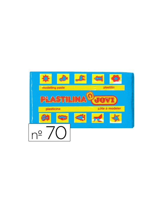 Plastilina jovi 70 azul claro unidad tamaño pequeño