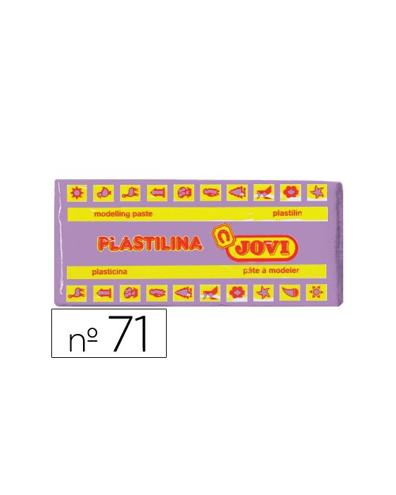 Plastilina jovi 71 lila unidad tamaño mediano