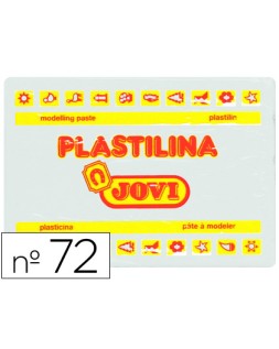 Plastilina jovi 72 blanco unidad tamaño grande