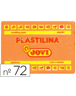 Plastilina jovi 72 naranja unidad tamaño grande