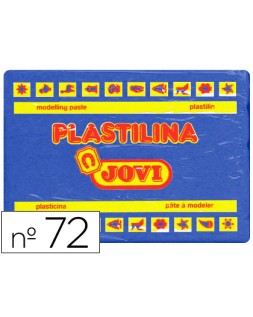 Plastilina jovi 72 azul oscuro unidad tamaño grande