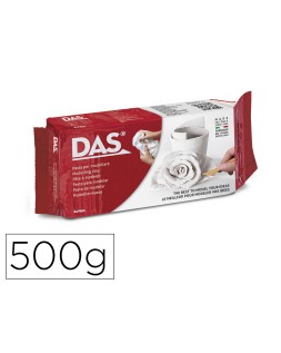 Pasta das blanca para modelar seca sin coccion 500 g
