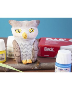 Pasta das blanca para modelar seca sin coccion 500 g