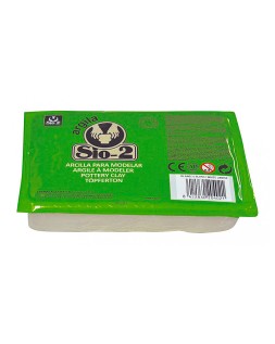 Arcilla argila sio-2 color blanco paquete de 1,5 kg