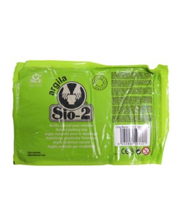 Arcilla argila sio-2 color blanco paquete de 1,5 kg