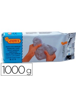 Pasta para modelar jovi 1000 g color blanco