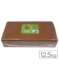 Arcilla argila sio-2 color rojo paquete de 12,5 kg