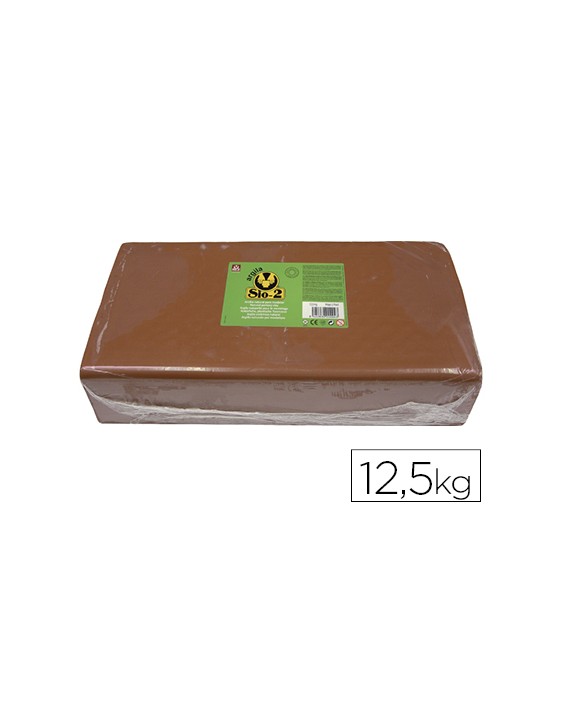 Arcilla argila sio-2 color rojo paquete de 12,5 kg