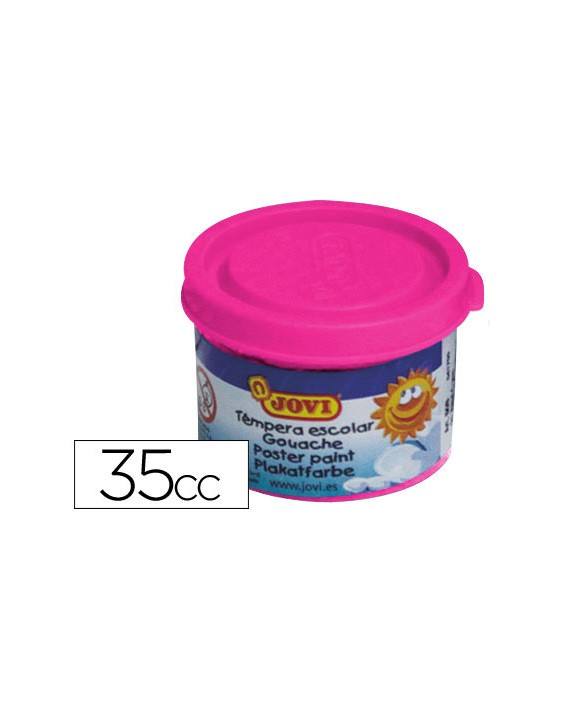 Tempera escolar jovi 35 ml color magenta