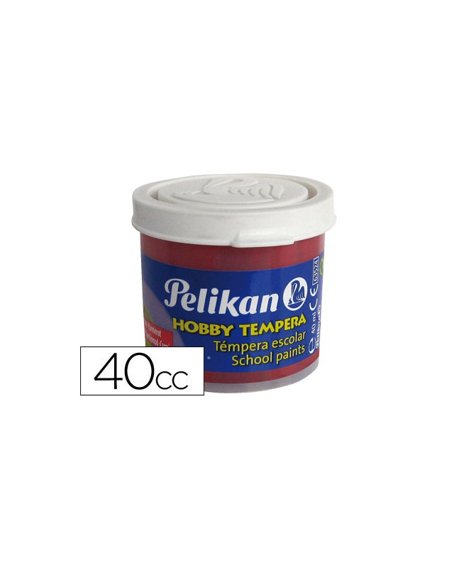 Tempera hobby 40 cc carmin -n.34