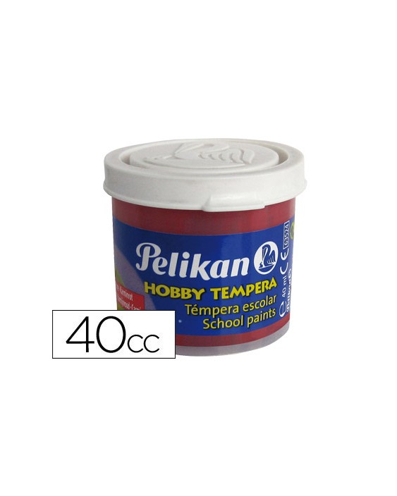Tempera hobby 40 cc carmin -n.34