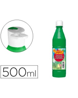 Tempera liquida jovi escolar 500 ml verde medio