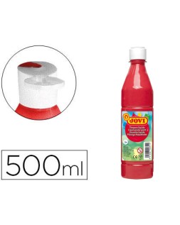 Tempera liquida jovi escolar 500 ml bermellon