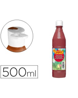 Tempera liquida jovi escolar 500 ml marron