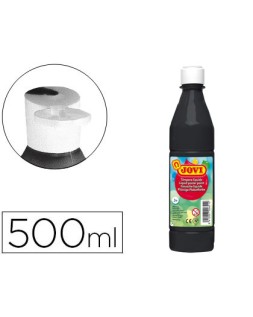 Tempera liquida jovi escolar 500 ml negro