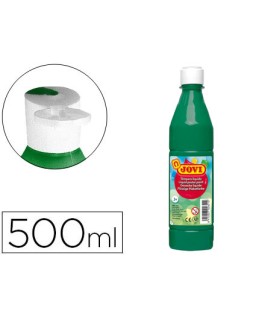 Tempera liquida jovi escolar 500 ml verde oscuro
