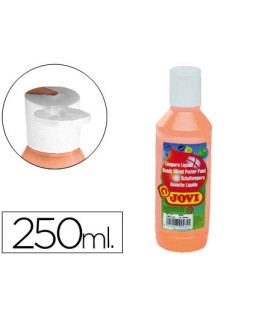 Tempera liquida jovi escolar 250 ml carne