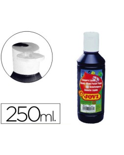 Tempera liquida jovi escolar 250 ml negro