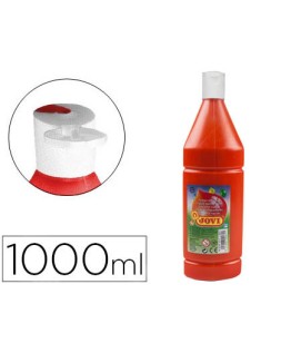 Tempera liquida jovi escolar 1000 ml bermellon