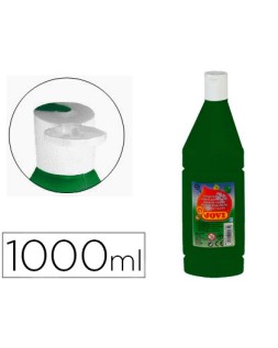 Tempera liquida jovi escolar 1000 ml verde oscuro