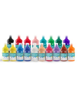 Tempera liquida liderpapel escolar 500 ml rojo