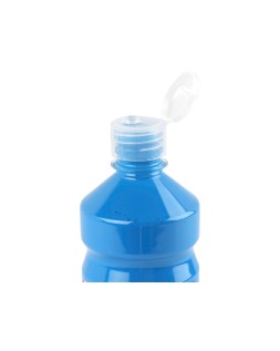 Tempera liquida liderpapel escolar 500 ml azul