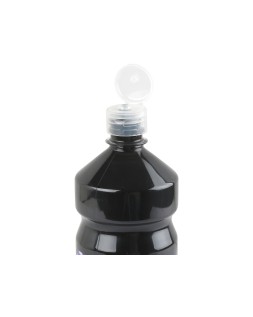 Tempera liquida liderpapel escolar 1000 ml negro