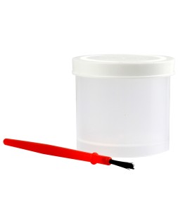 Tempera escolar liderpapel 40 ml caja 7 colores surtidos + pincel