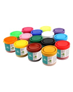 Tempera escolar liderpapel 40 ml amarillo oro