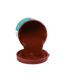 Tempera escolar liderpapel 40 ml marron